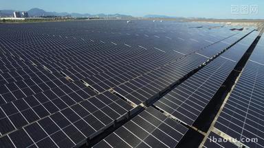 光伏圖標與光伏設備 綠色能源的可視化與實體化